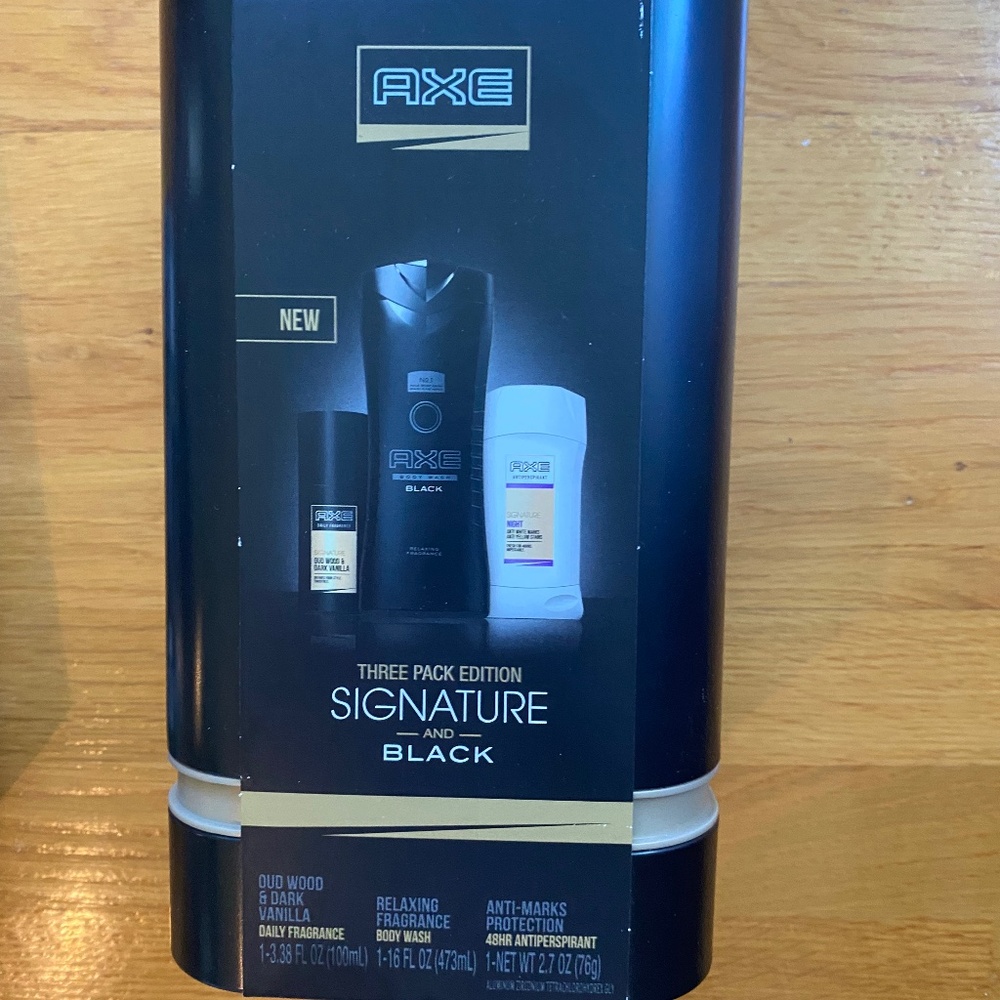 Axe signature & Black 3 pack edition